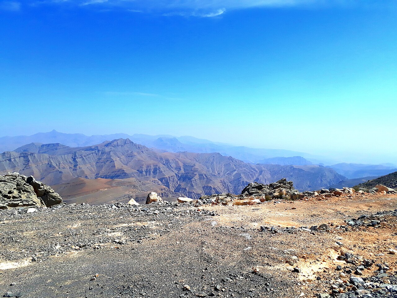 Szlaki piesze Jebel Jais