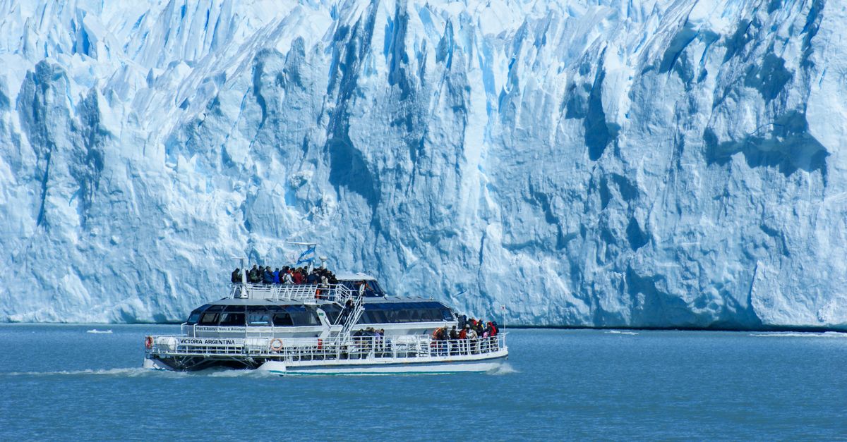 Rejs pod ścianę lodowca Perito Moreno