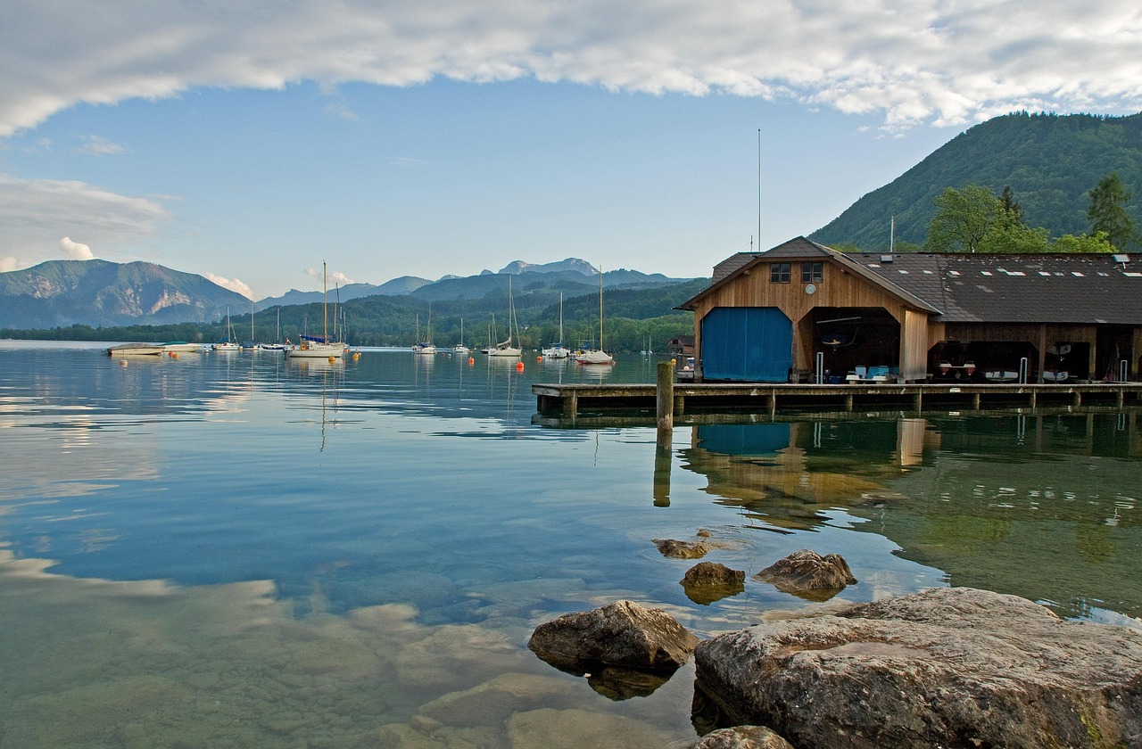 Kąpieliska i nurkowanie w Attersee