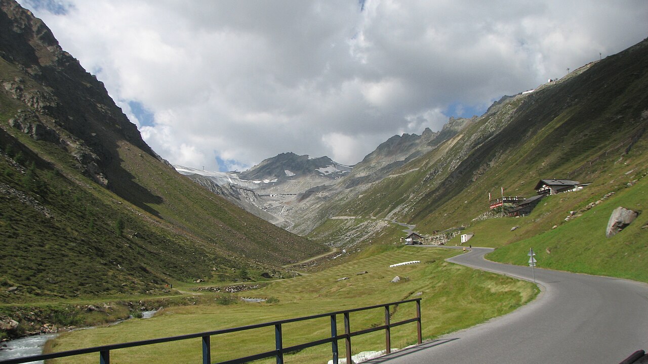 Lodowcowa droga Ötztal