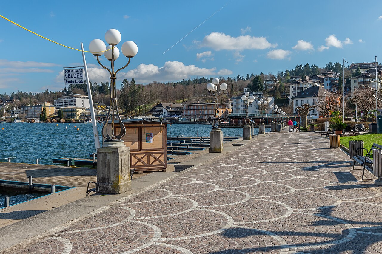 Promenada w Velden