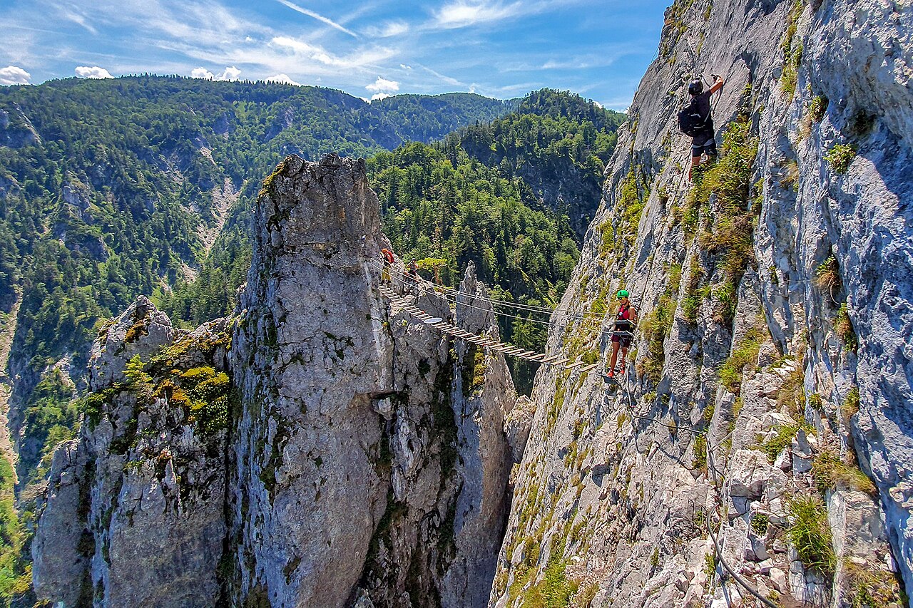 Ferrata na Drachenwand