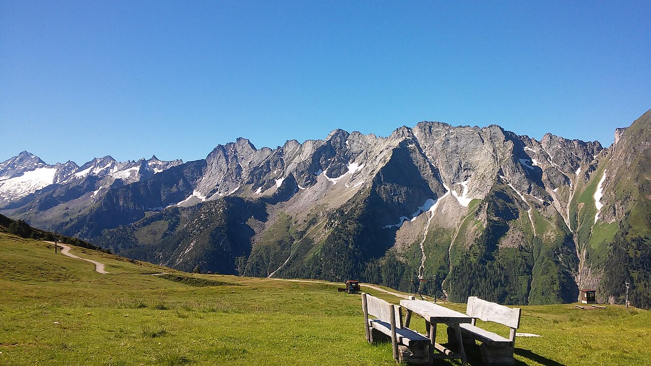 Ahornspitze letni szlak