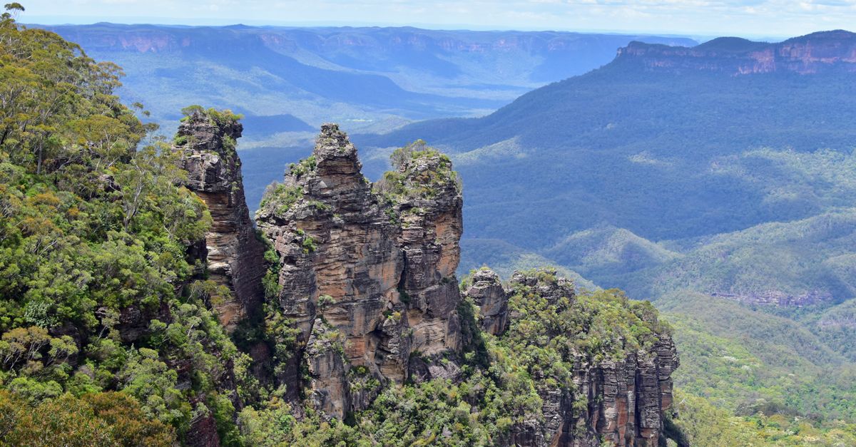 Three Sisters i Echo Point
