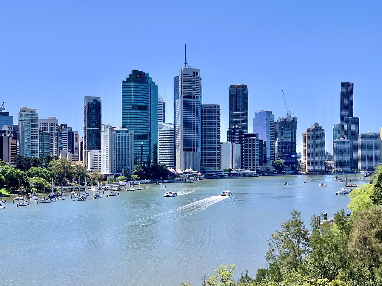 CityCat i rejs po rzece Brisbane