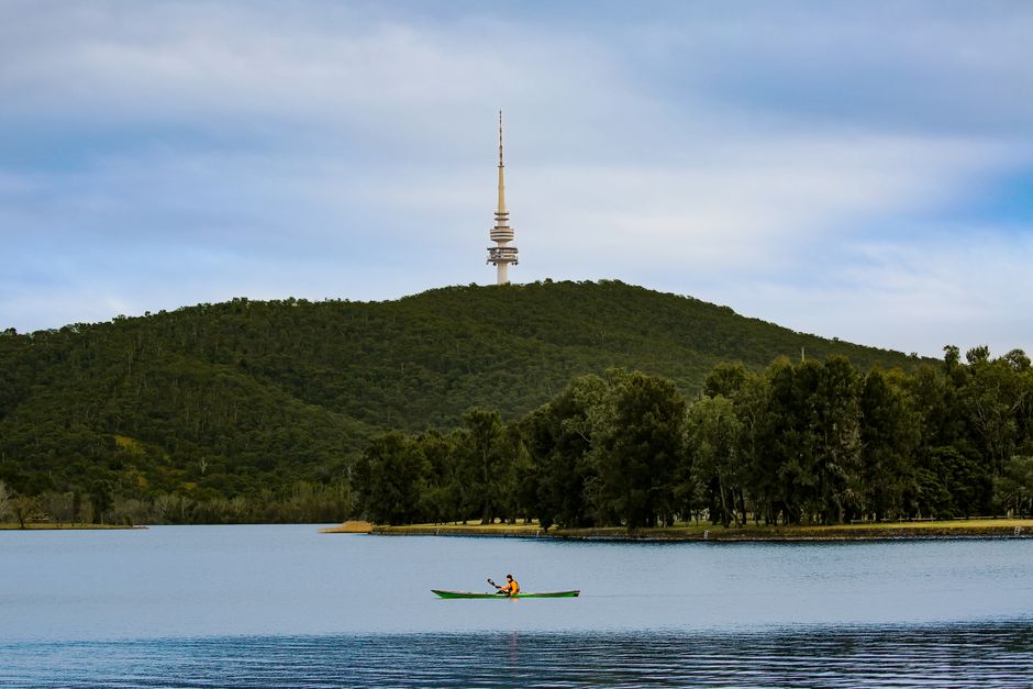 Jezioro Burley Griffin i Questacon