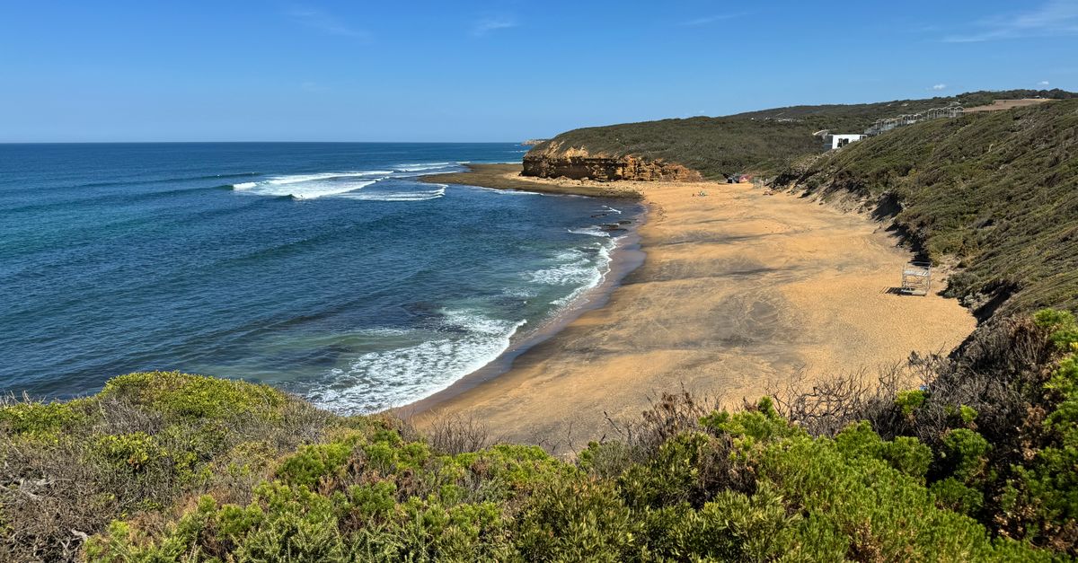 Wybrzeże surferów i Bells Beach