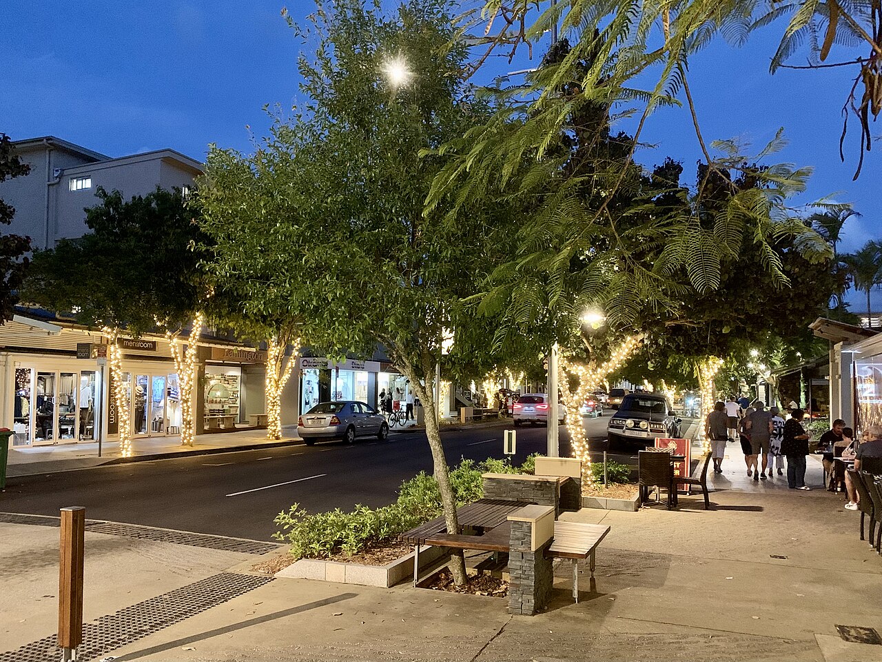 Hastings Street i kuchnia Noosa
