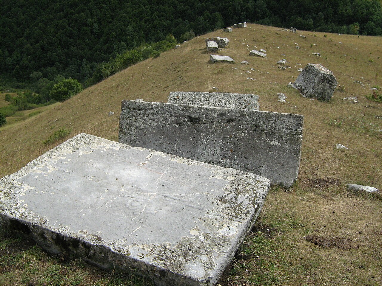 Stećci ze scenami polowania w Umoljanach