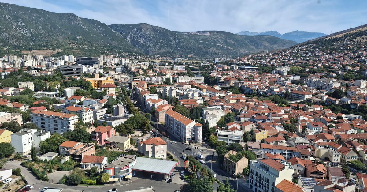 Olimpijska dolina i widok na miasto