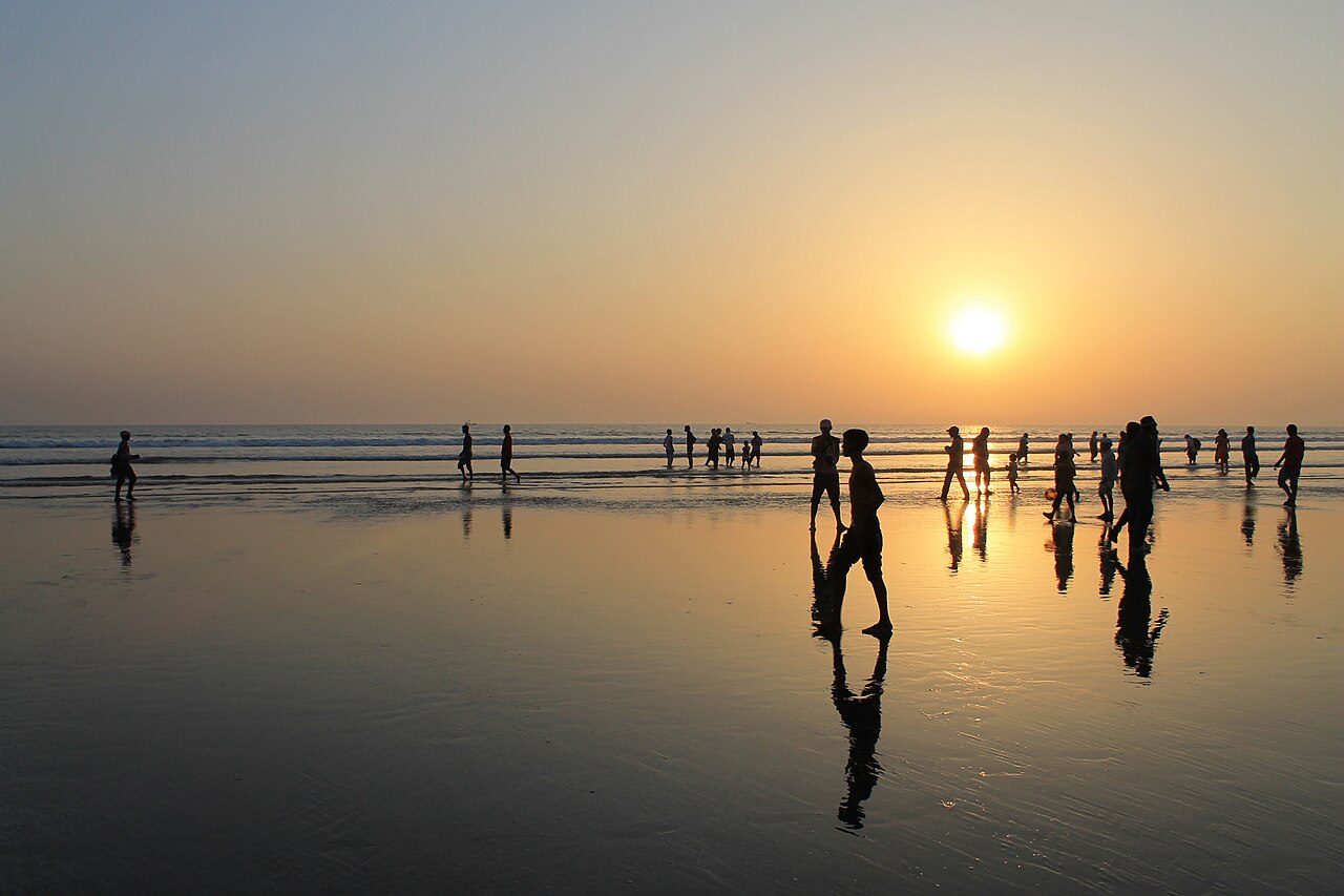 Główna plaża Cox's Bazar