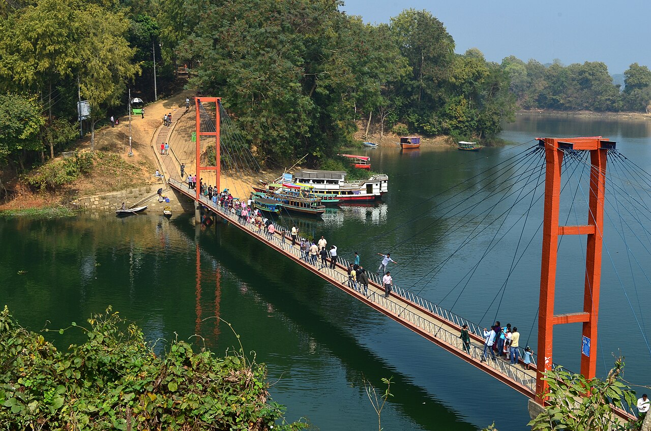 Wiszący most w Rangamati