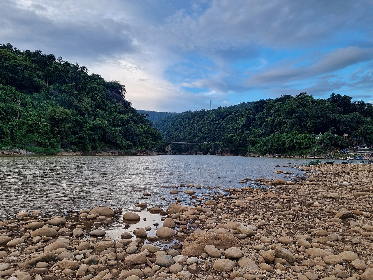 Jaflong nad rzeką Dauki