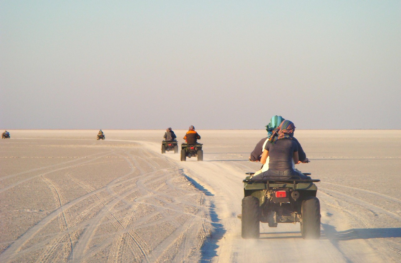 Quad biking po panwi solnej
