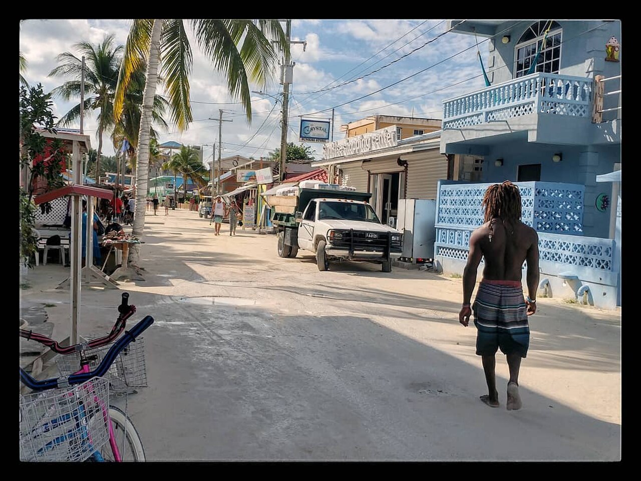 Uliczki Caye Caulker