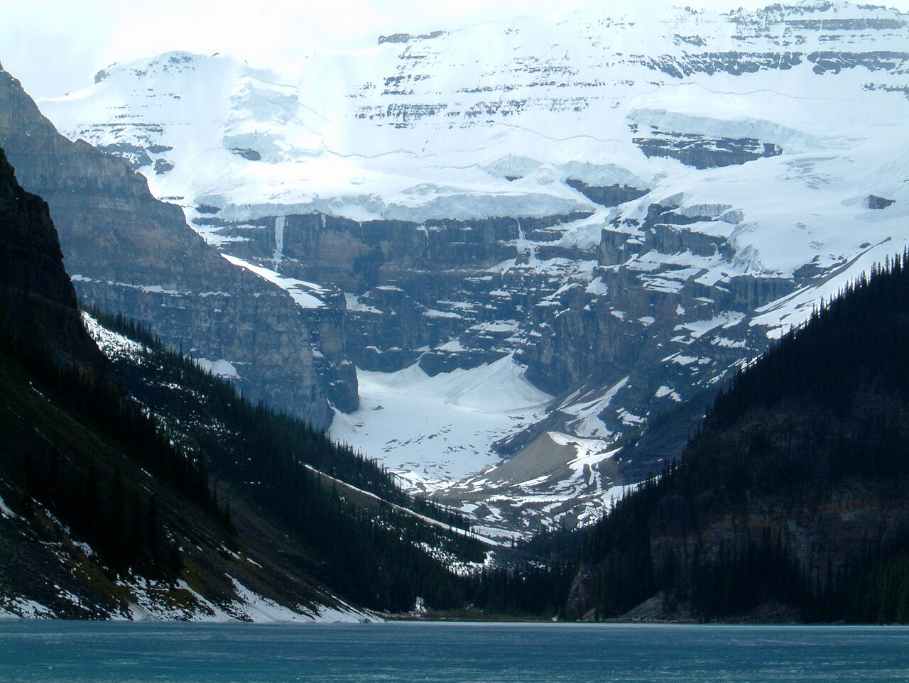 Lake Louise i Victoria Glacier