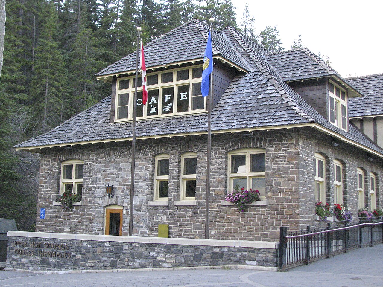 Banff Avenue i Upper Hot Springs