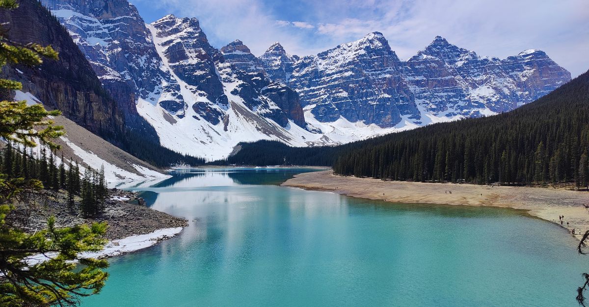 Moraine Lake i Valley of the Ten Peaks