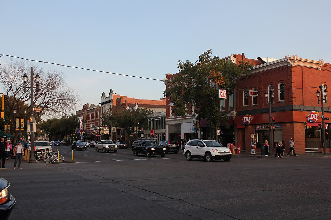 Old Strathcona i Whyte Avenue