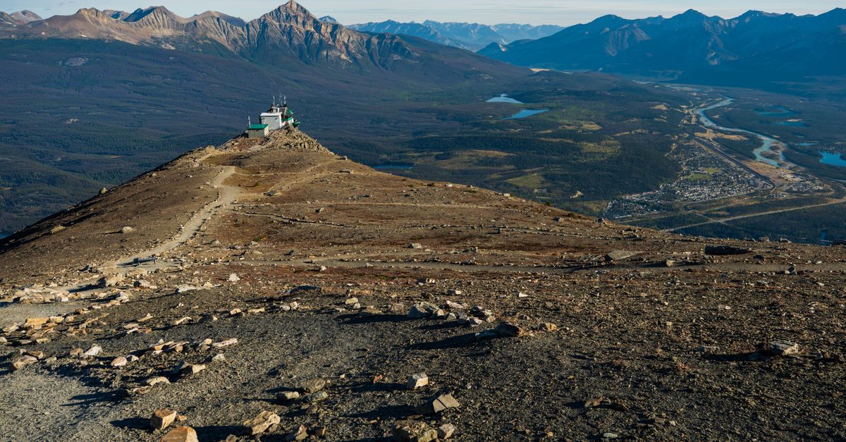 Kolejka SkyTram na Whistlers