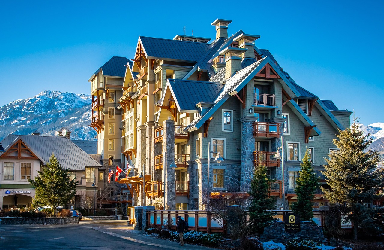 Wioska Whistler i deptak Village Stroll