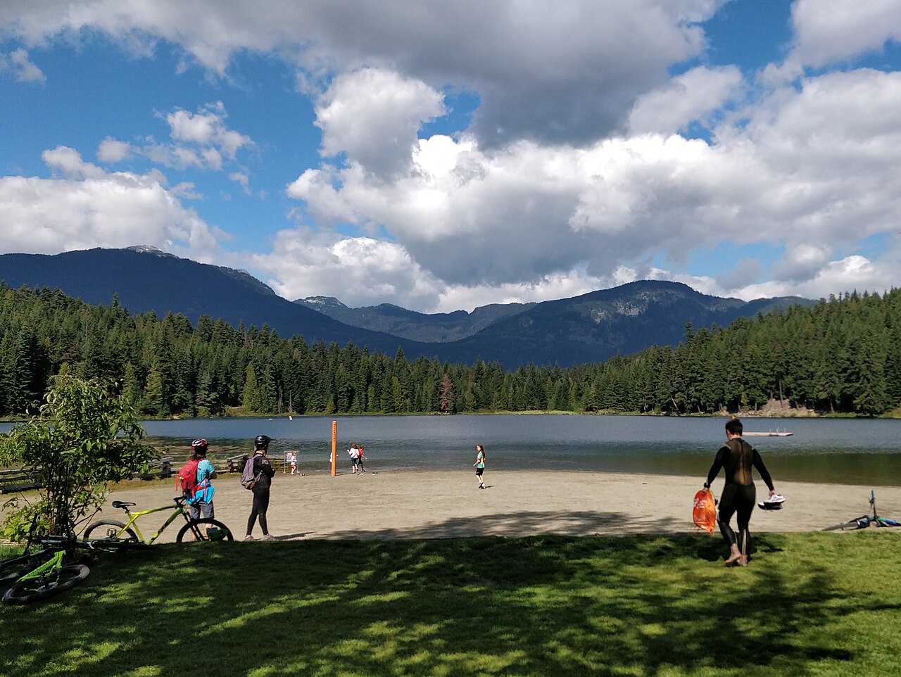 Jezioro Lost Lake i szlaki rowerowe