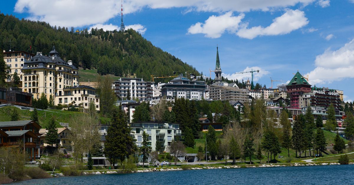 Via Serlas i zakupy w St. Moritz