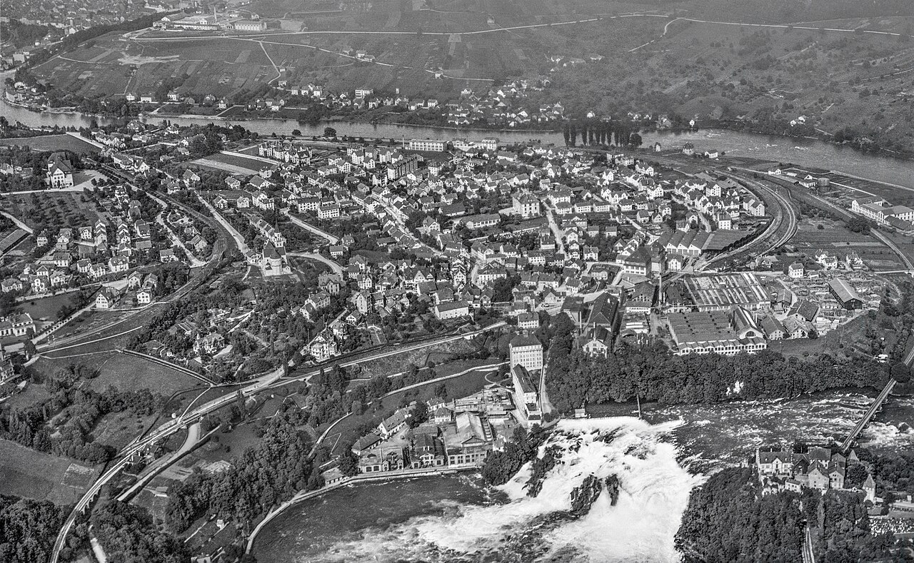 Rheinfall wodospad