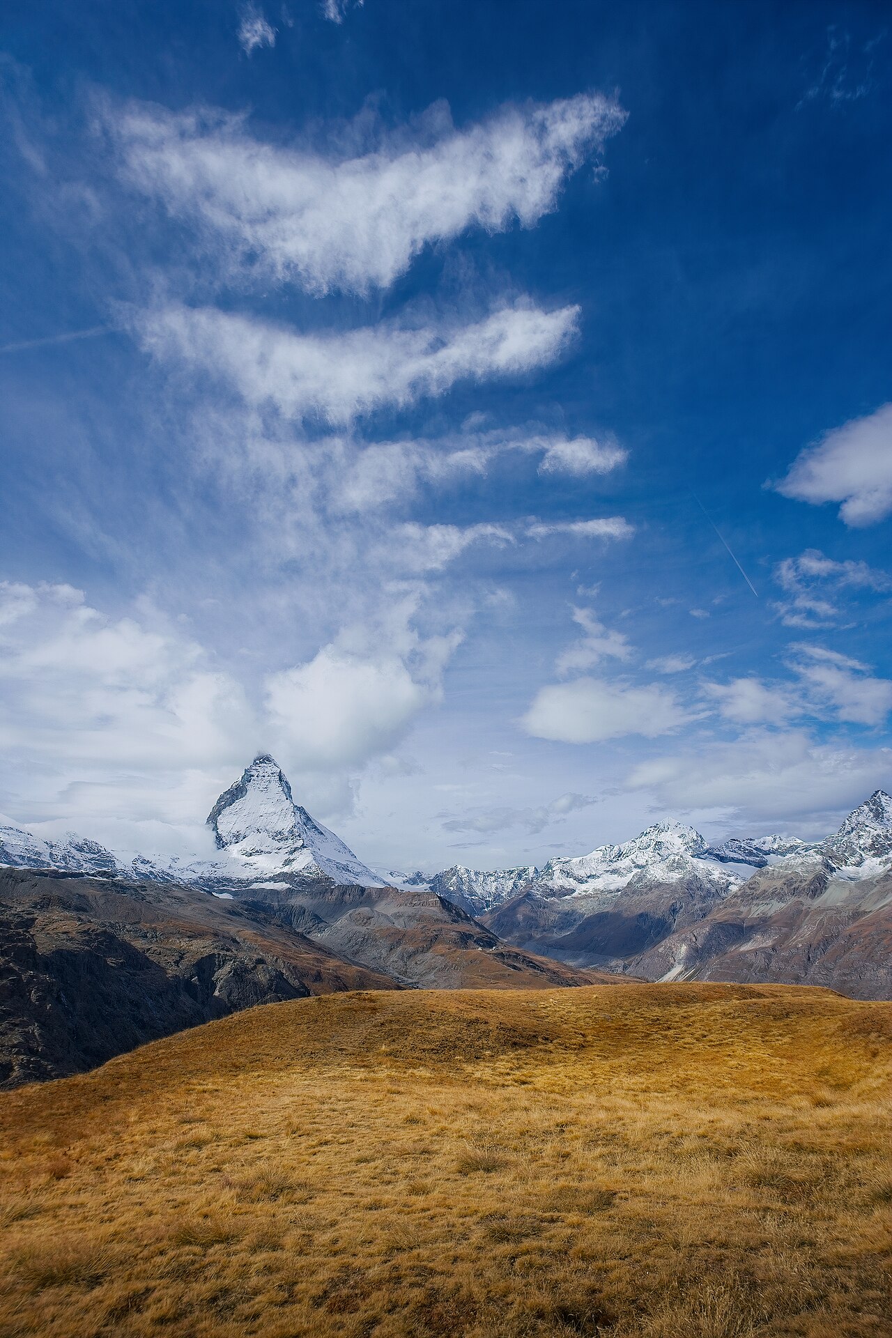 Widoki na Matterhorn