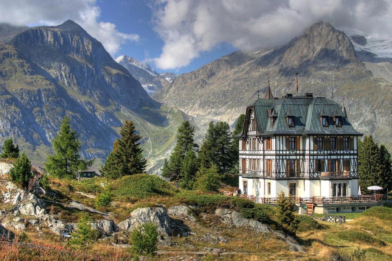 Las Aletsch i Villa Cassel
