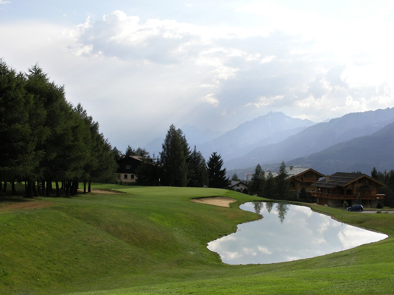 Pole golfowe Crans-sur-Sierre