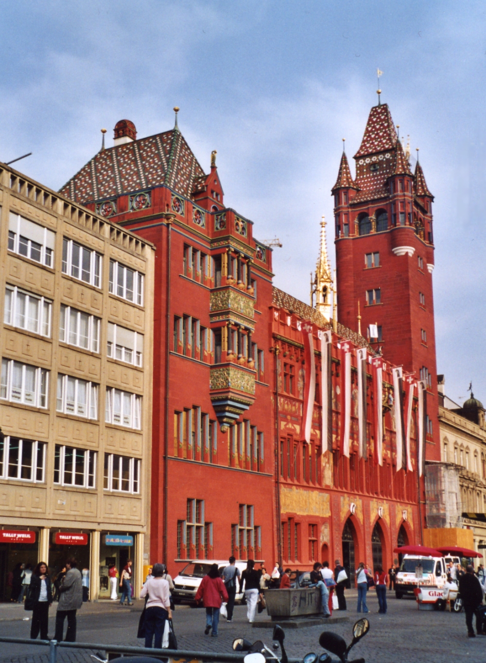 Rathaus i Marktplatz