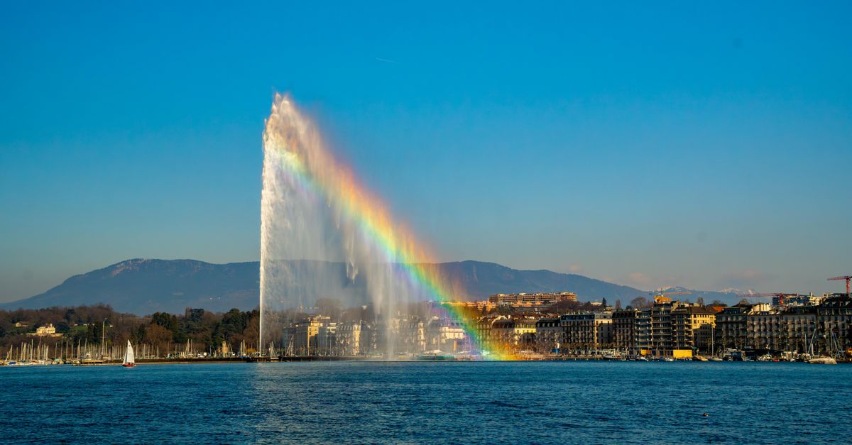 Jet d'Eau fontanna