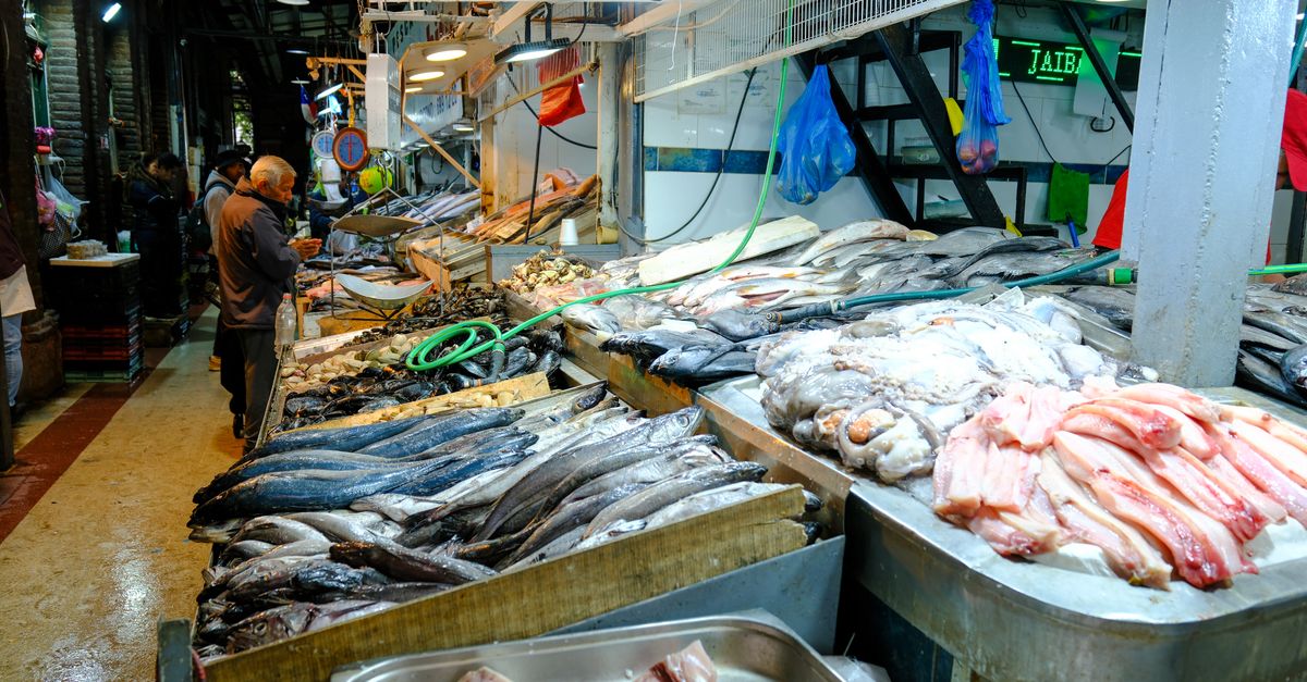 Mercado Central i owoce morza