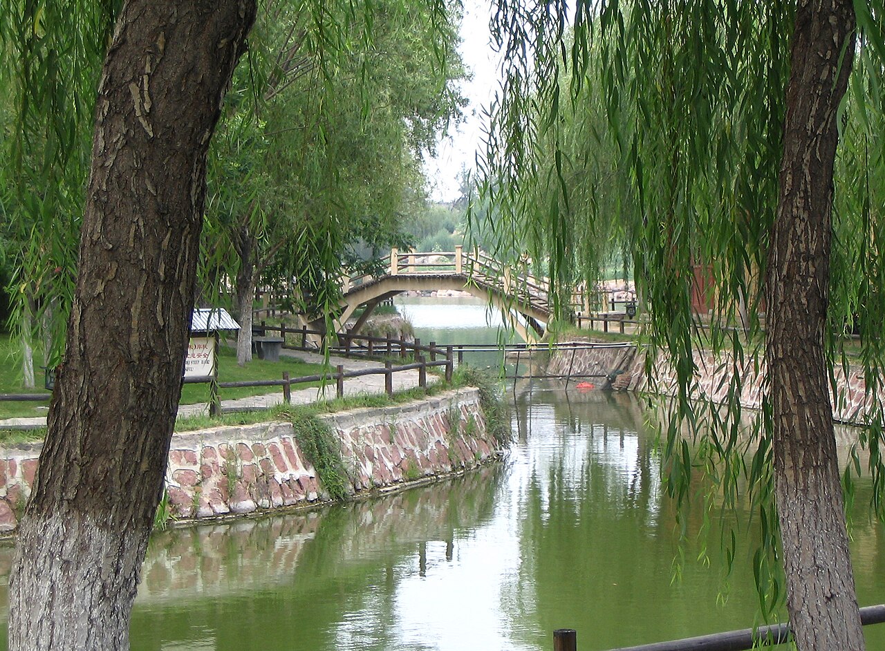 Park Qingming nad Rzeką