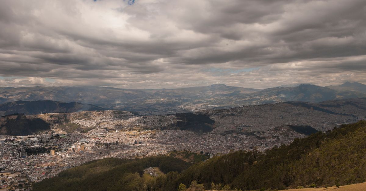 Monserrate i widok na miasto