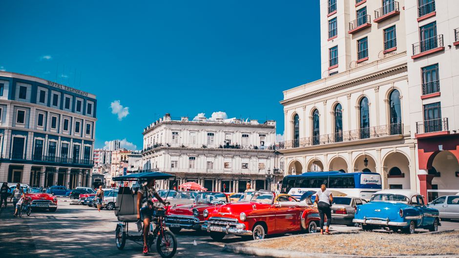 Vintage car tour