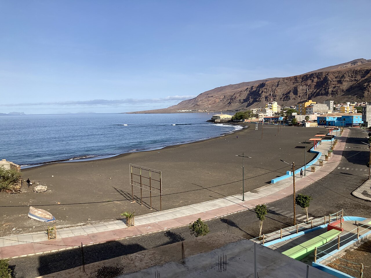 Plaża w Tarrafal de São Nicolau