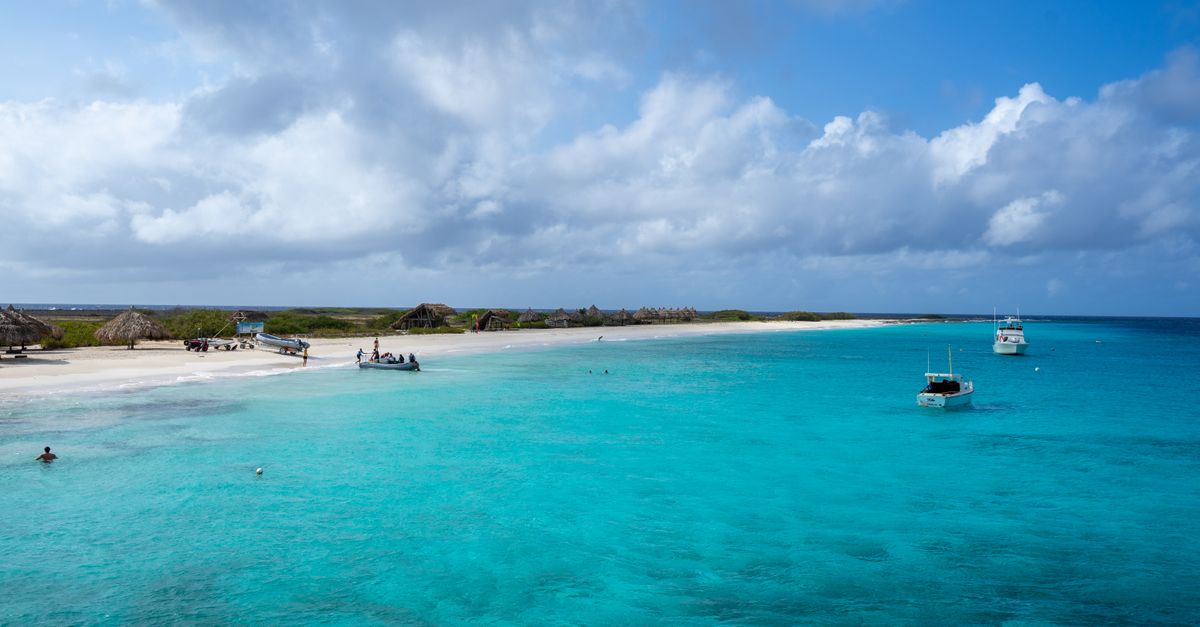 Białe plaże Klein Curaçao