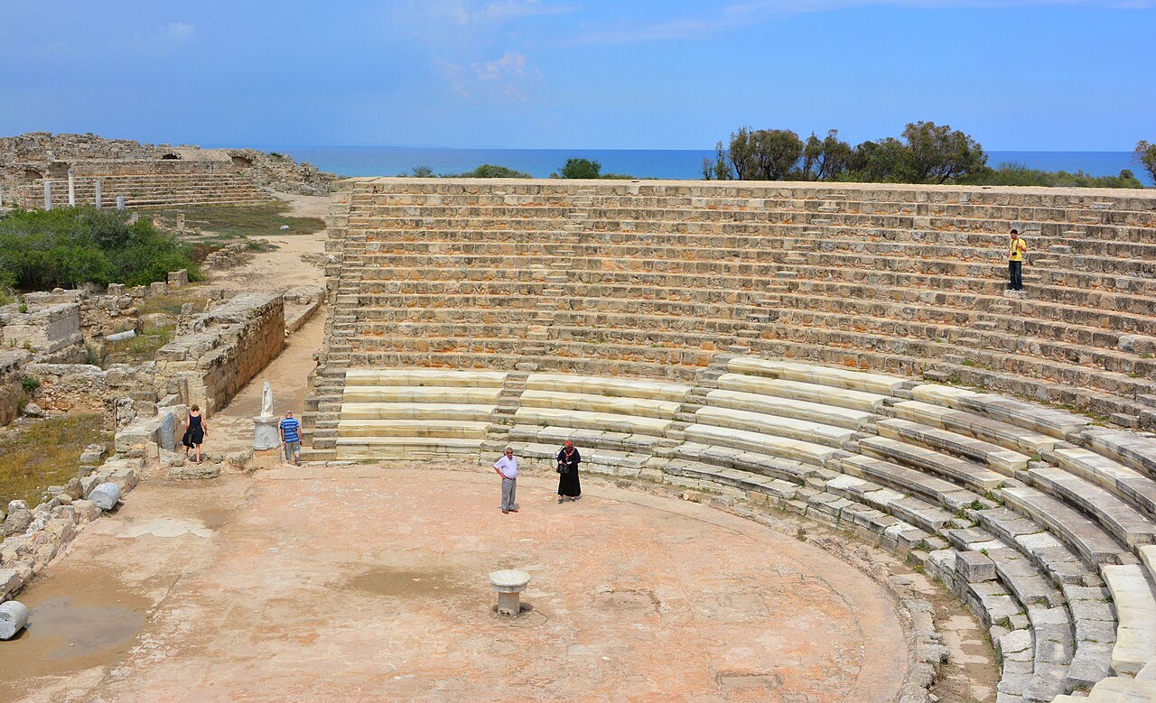 Teatr rzymski w Salamis
