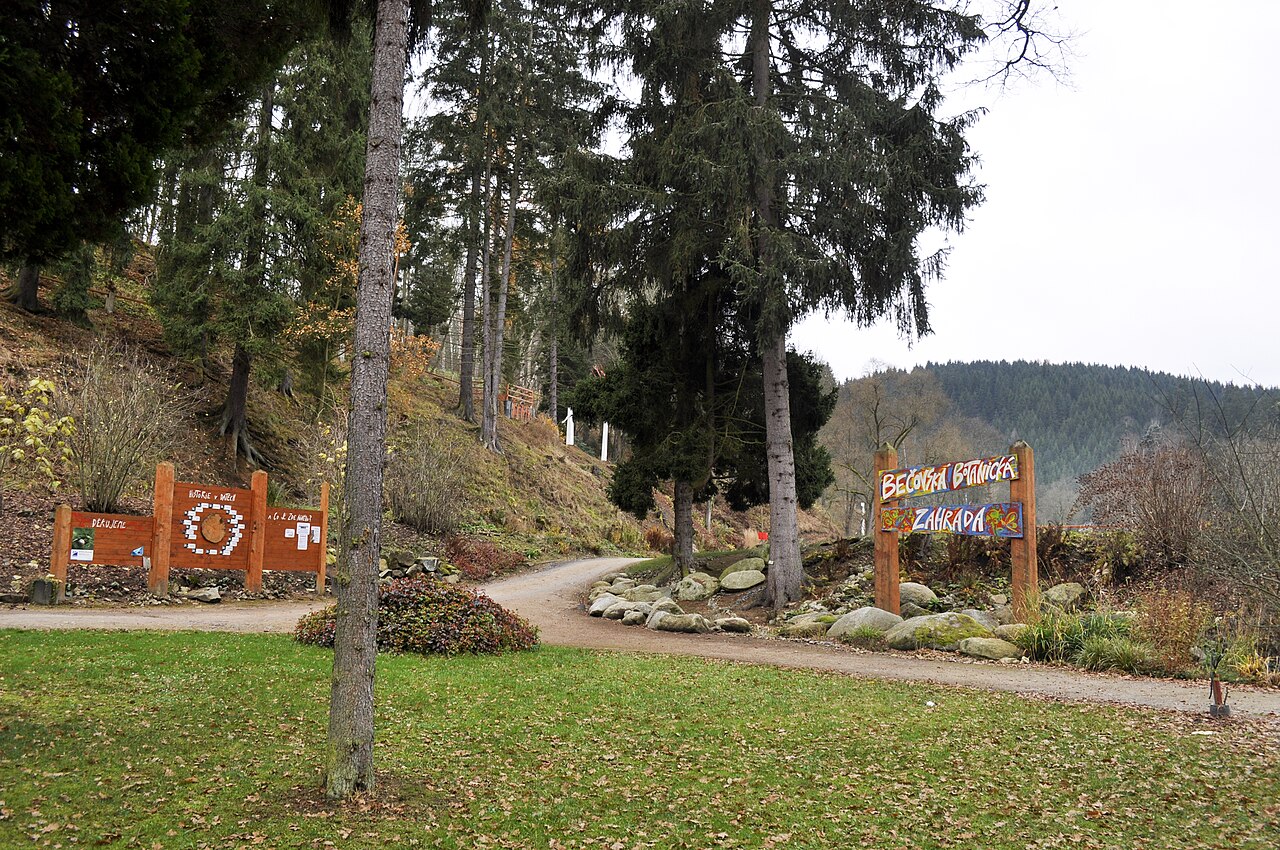 Ogród botaniczny w Bečovie