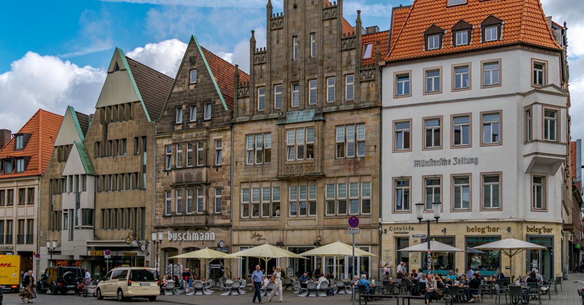 Prinzipalmarkt i Sala Pokoju