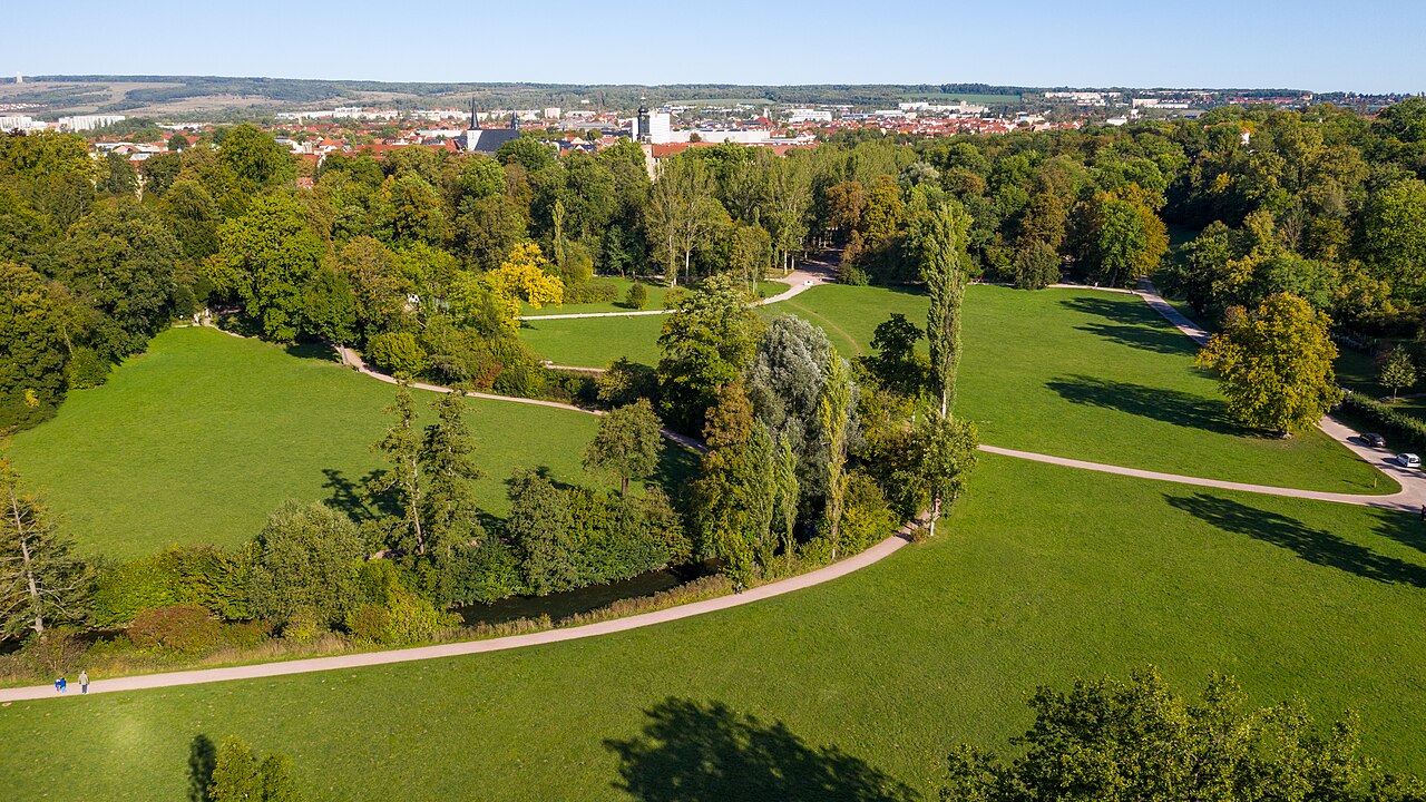Park na Ilm i Belvedere