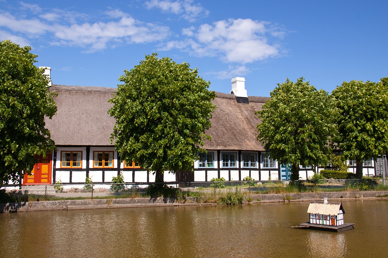 Nordby i wzgórza Nordby Bakker