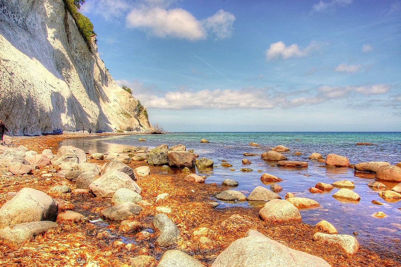 Białe klify Møns Klint
