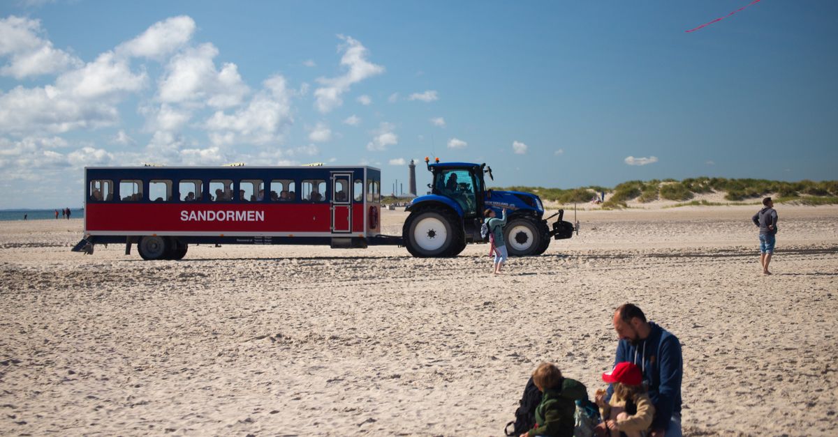 Punkt Grenen i spotkanie mórz