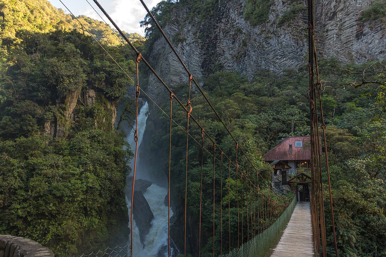 Ruta de las Cascadas na rowerze