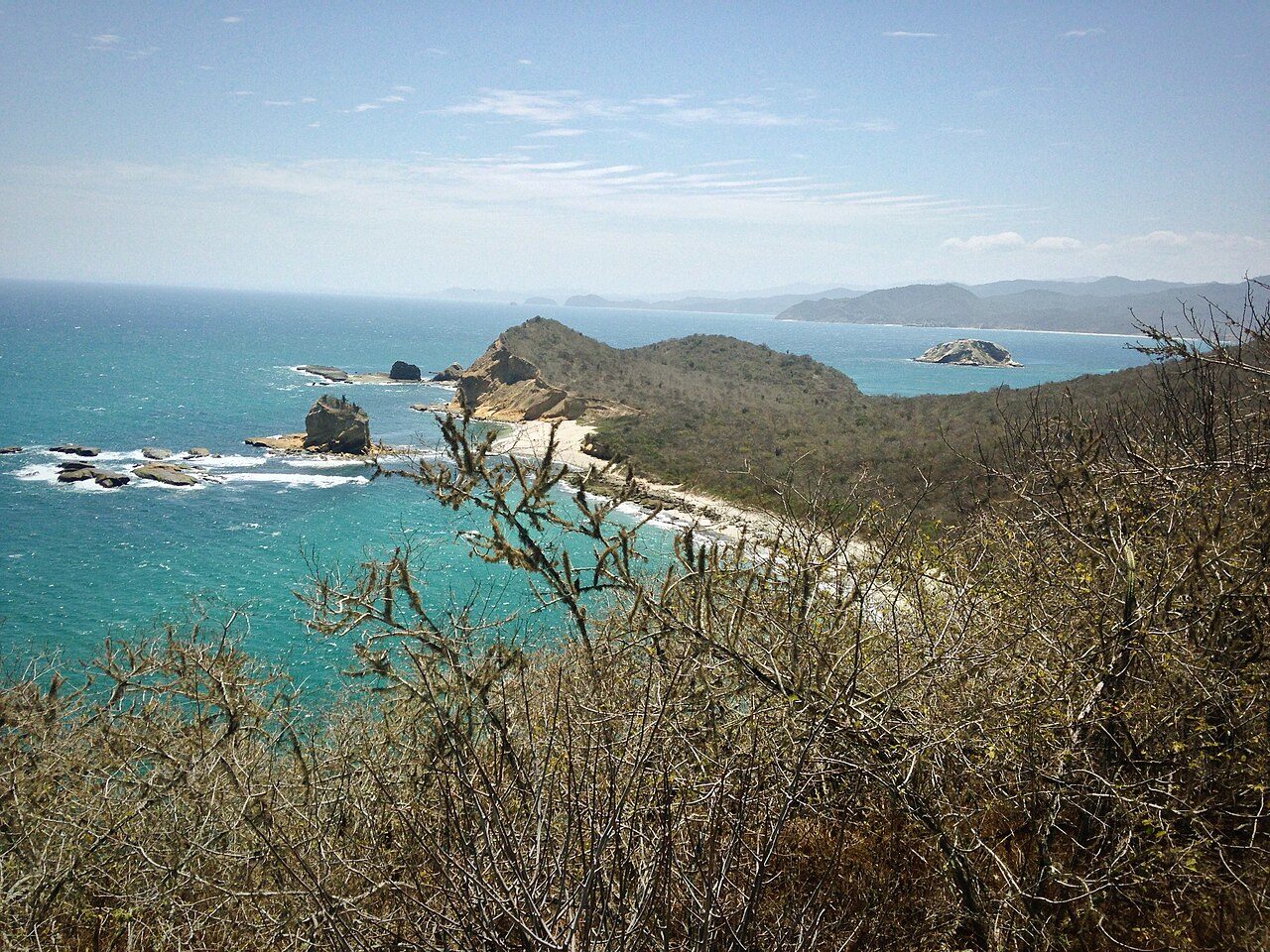 Los Frailes jako wypad z Montanita
