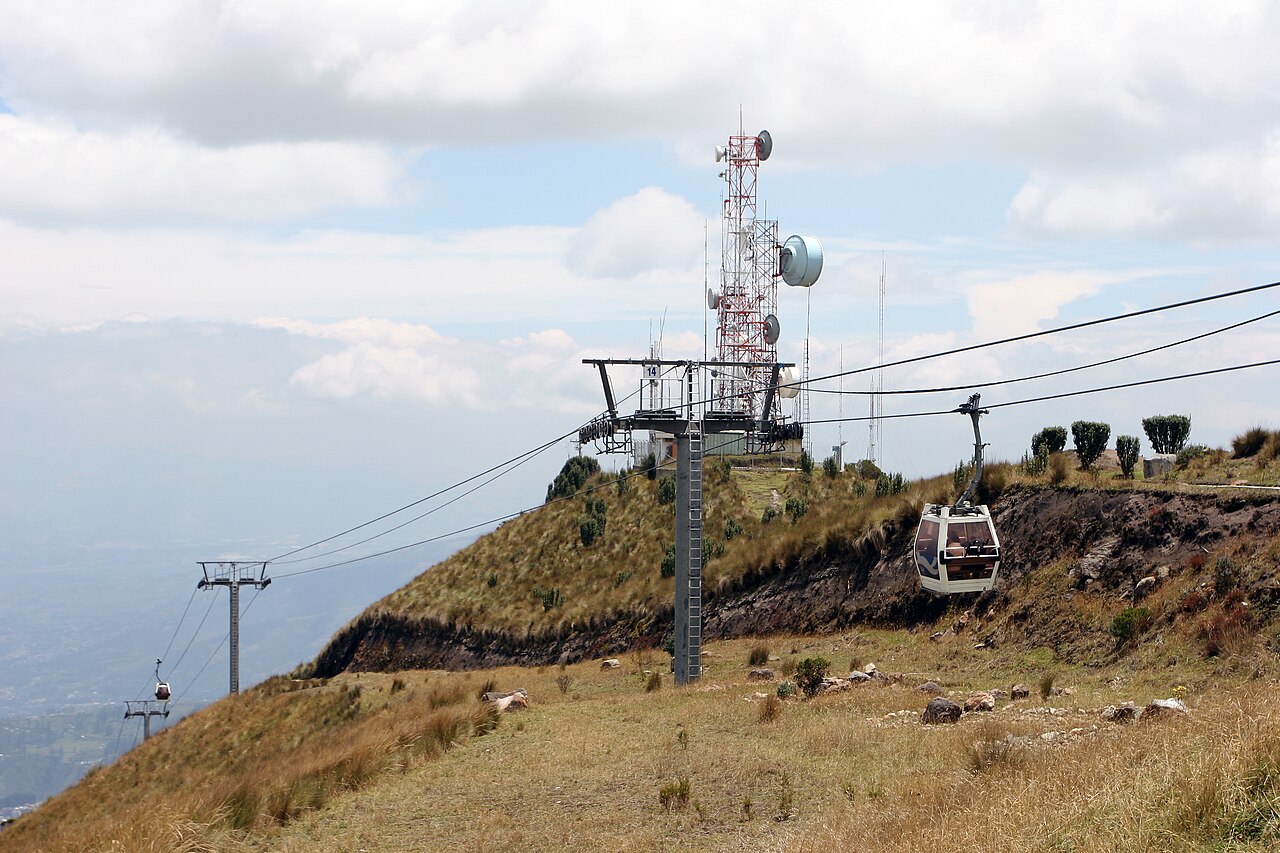 Teleferico na Pichincha