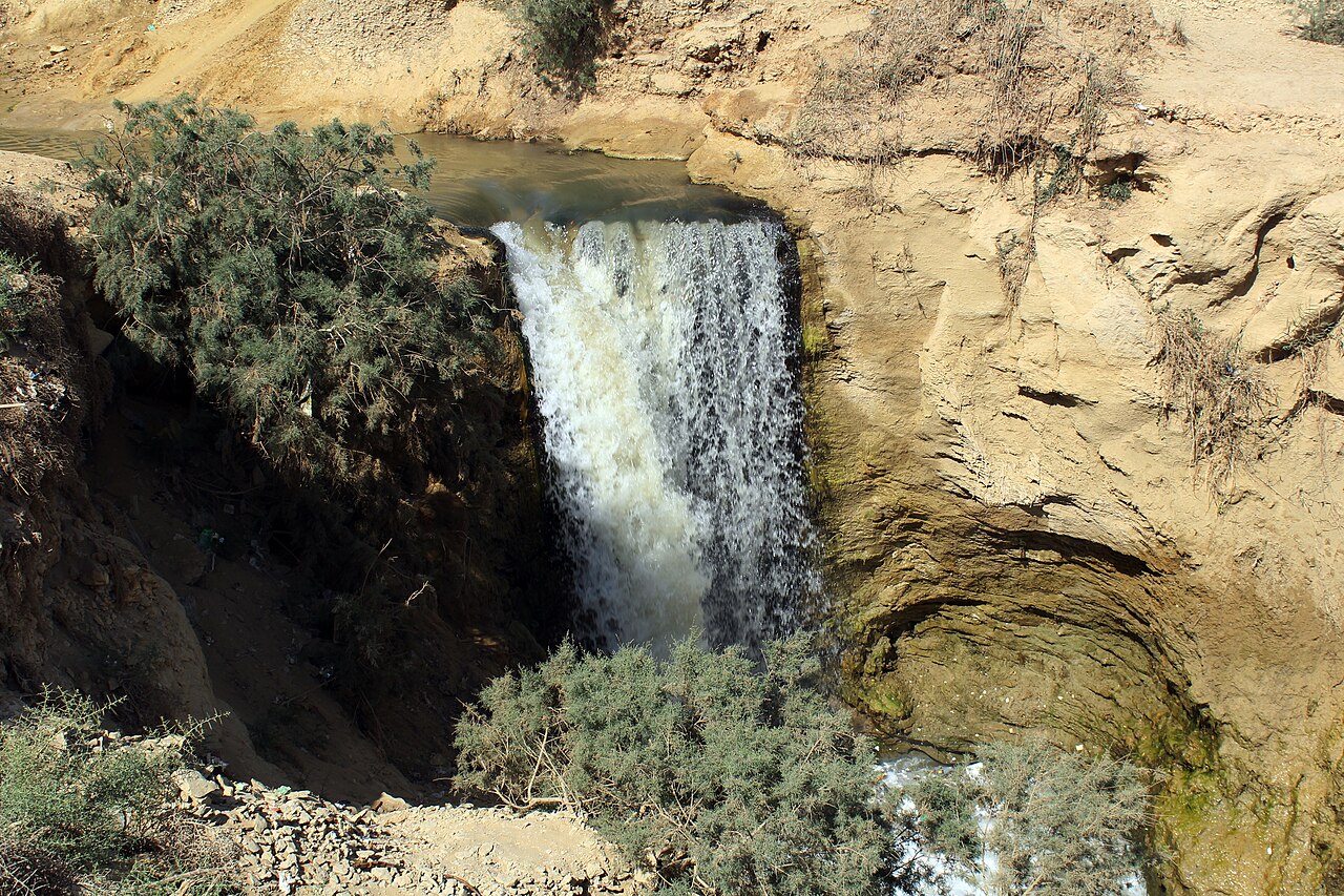 Wodospady Wadi el-Rajan